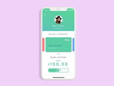 Daily Ui 002: Credit Card creditcard design dribbble graphic graphicdesignui inspiration interface ui uidesign ux webdesign