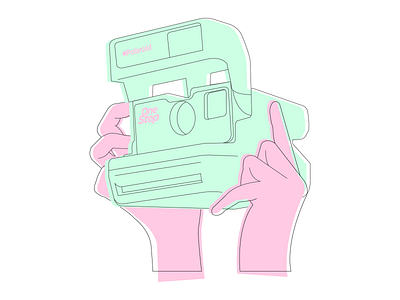 polaroid camera tumblr transparent