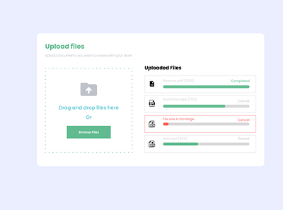 #dailyUI challenge 31: File upload app branding design graphic design illustration logo typography ui ux vector