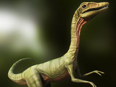 Dino Compsognathus 3D