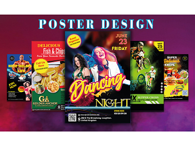 I WILL DESIGN EYE CATCHING POSTERS book cover brochure flyer graphic design illustration logo magazine poster