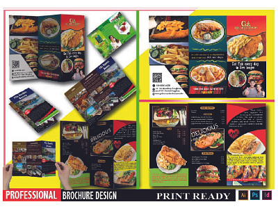 I will Design Brochure book cover branding brochure design flyer graphic design illustration logo magazine ui