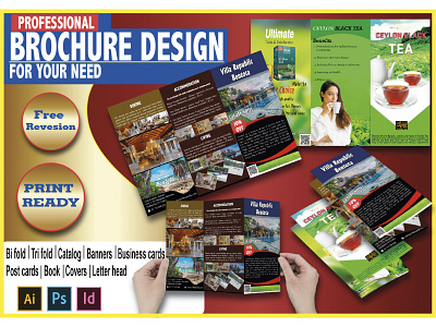 BROCHURE DESIGN animation book cover branding brochure design flyer graphic design illustration logo magazine ui