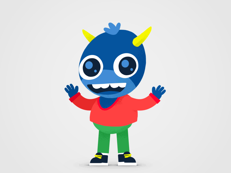 Voice Kids Monster Hype animation illustration motion graphics