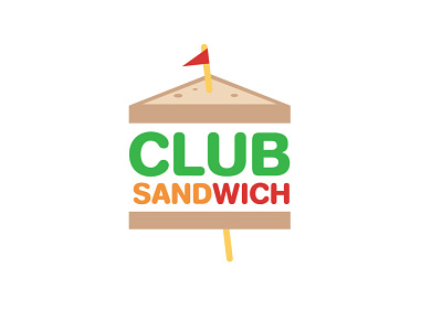 Club Sandwich - a school for kid creator branding logo