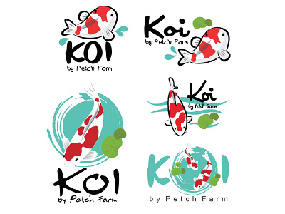 KOI by Petch Farm branding logo