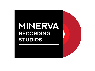 MINERVA RECORDING STUDIOS branding logo