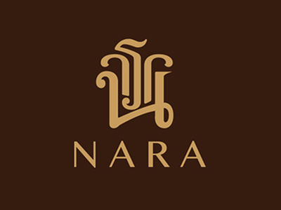 NARA - massage and spa branding logo