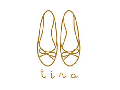 tira - handmade shoe brand branding logo