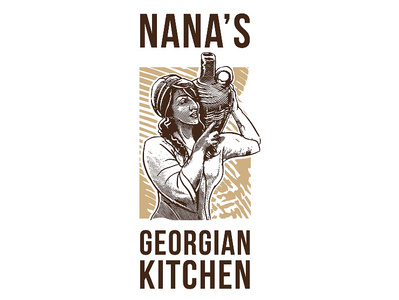 Logo for Georgian restaurant