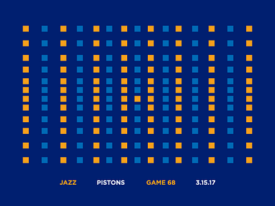 Jazz Scores: Game 68 - 3.15.17