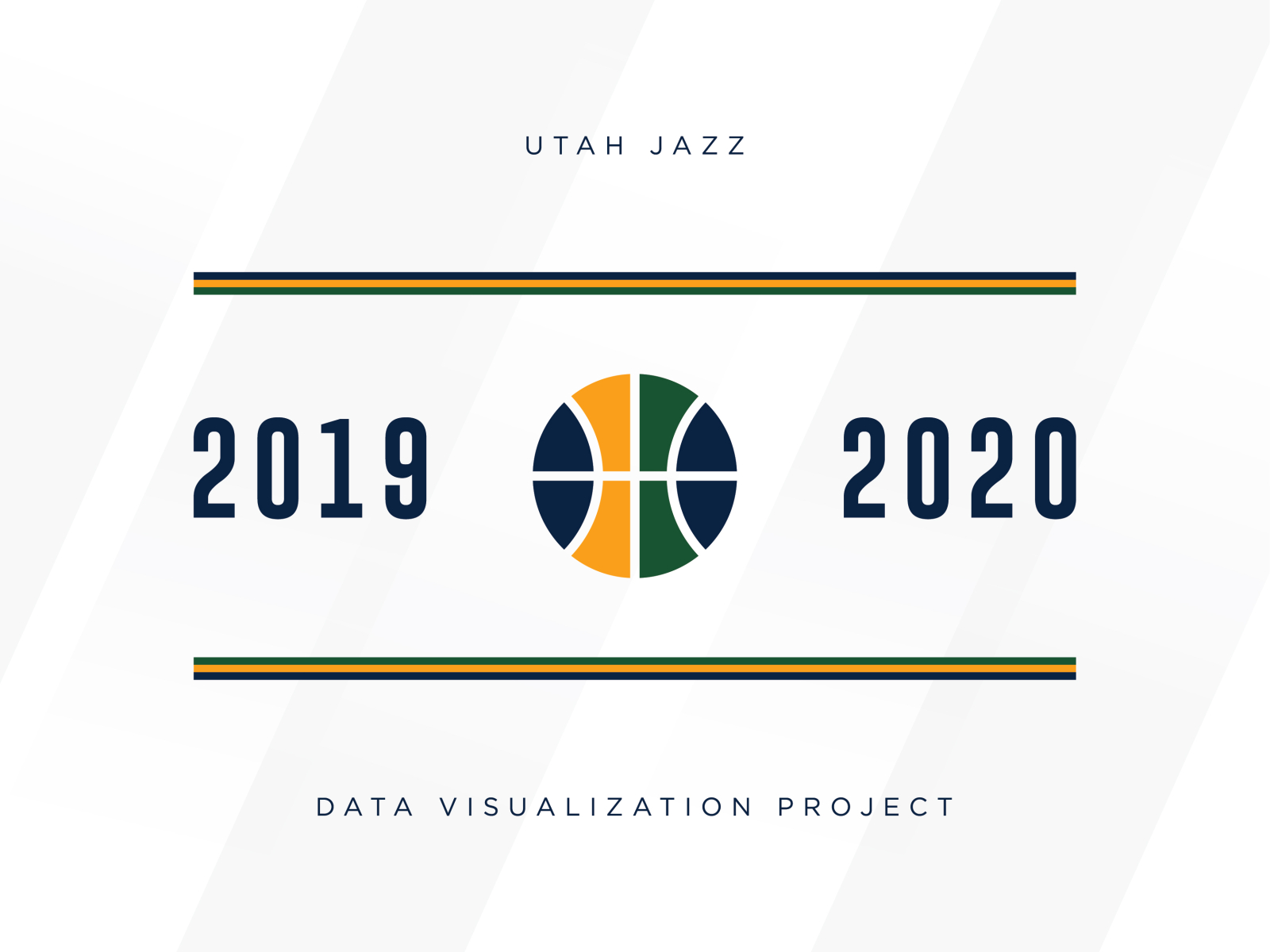 Utah Jazz Data Visualization Project 2019 - 2020 Season take note nba stats basketball illustrations data visuals utah jazz