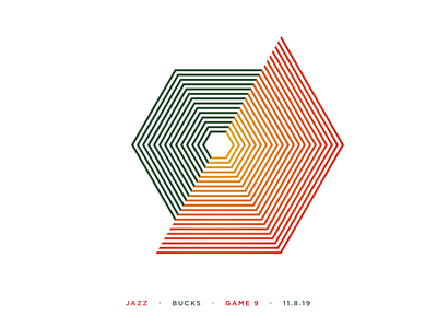 Jazz Scores: Game 9 - 11.8.19 angle angles basketball data design gradient graphic illustration jazz nba sport sports sports design statistic statistics stats utah visualization