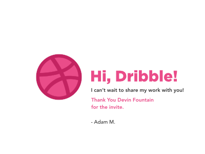 Dribble Debut avenir ball card debut dribble dribbledebut friday. gotham invite thankyou