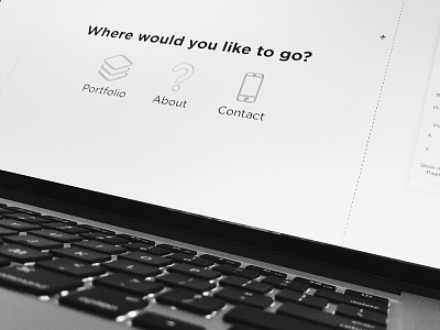 Where would You like to Go? animation design flat typography ui uiux ux web