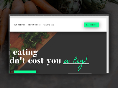 Sneak peek at an upcoming project! adam adam mcknight clean food mcknight modern store ui ux web webstore