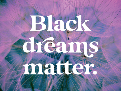 Black Dreams Matter activism adobe black lives matter blm colorful design graphic design illustration illustrator psychedelic social justice typography