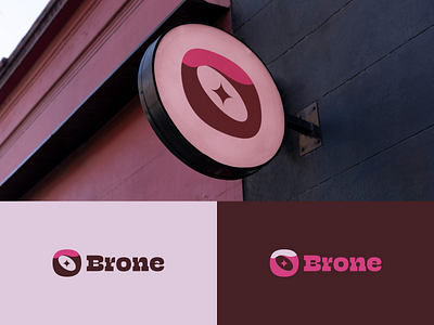 Brone | Donut Shop | Branding and Packaging Design 2d brand brand design branding branding design branding identity business card candy chocolate design donut favicon graphic design identity identity design logo logo design logotype pink sweet