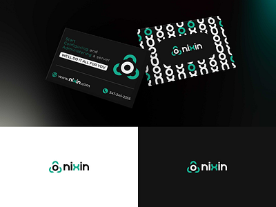 NIXIN | IT, Servers management | Logo & Branding 2d brand brand design branding branding design dark design favicon graphic design identity identity design it logo logo design logotype logotype design saas server technologies vector