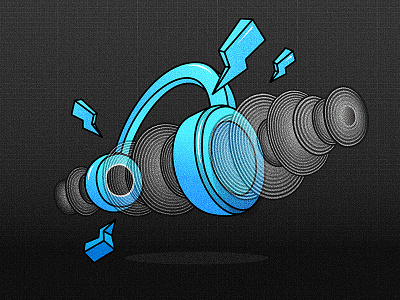 Headphone ai headphone illustration illustrator