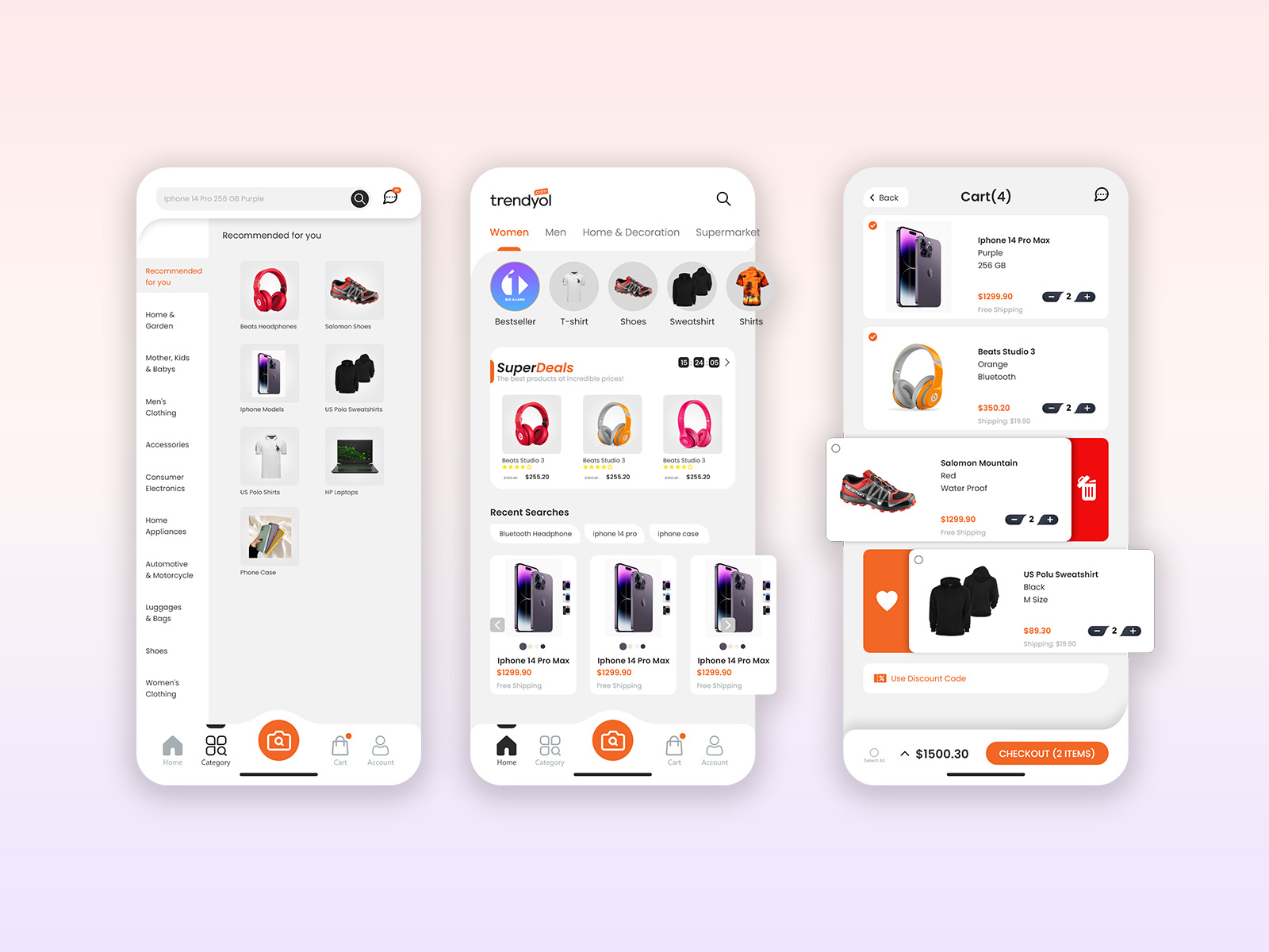 Online Store UI Design by Safiullah on Dribbble