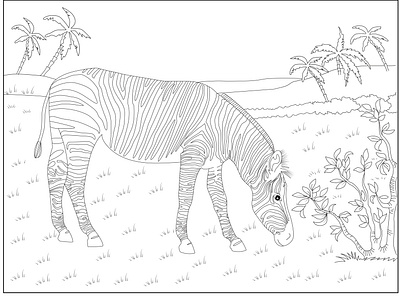 Coloring book page