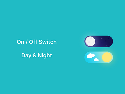 On/Off Switch / DailyUi 015 app design ui ux