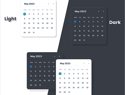 Calendar / DailyUi - 038 app design ui ux