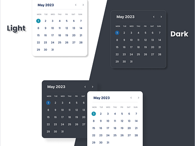 Calendar / DailyUi - 038