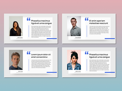 Testimonials / DailyUi - 039