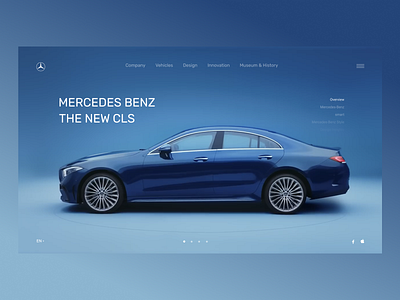 Automobile website design