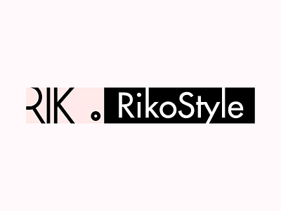 RikoStyle｜Women's clothing brand branding clothing logo monkren