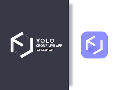 YOLO 2.0 Scam Ad 2 logo，icon，yolo，app，monk