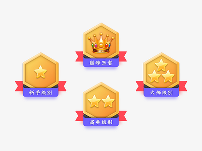 Badges For Game icon，monk，game，badges