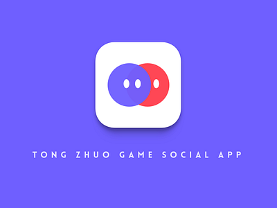 Tongzhuo Game Social App 1 logo，icon，app，ui，monk，game