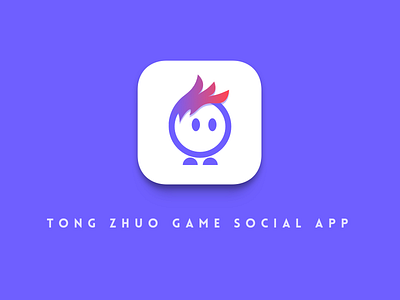 Tongzhuo Game Social App 2 logo，icon，app，ui，monk，game