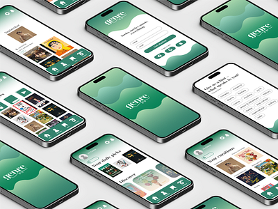 Genre - App Design - UX/UI by Grace Wilber on Dribbble