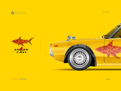 Shark Taxi Logo / Taxi service