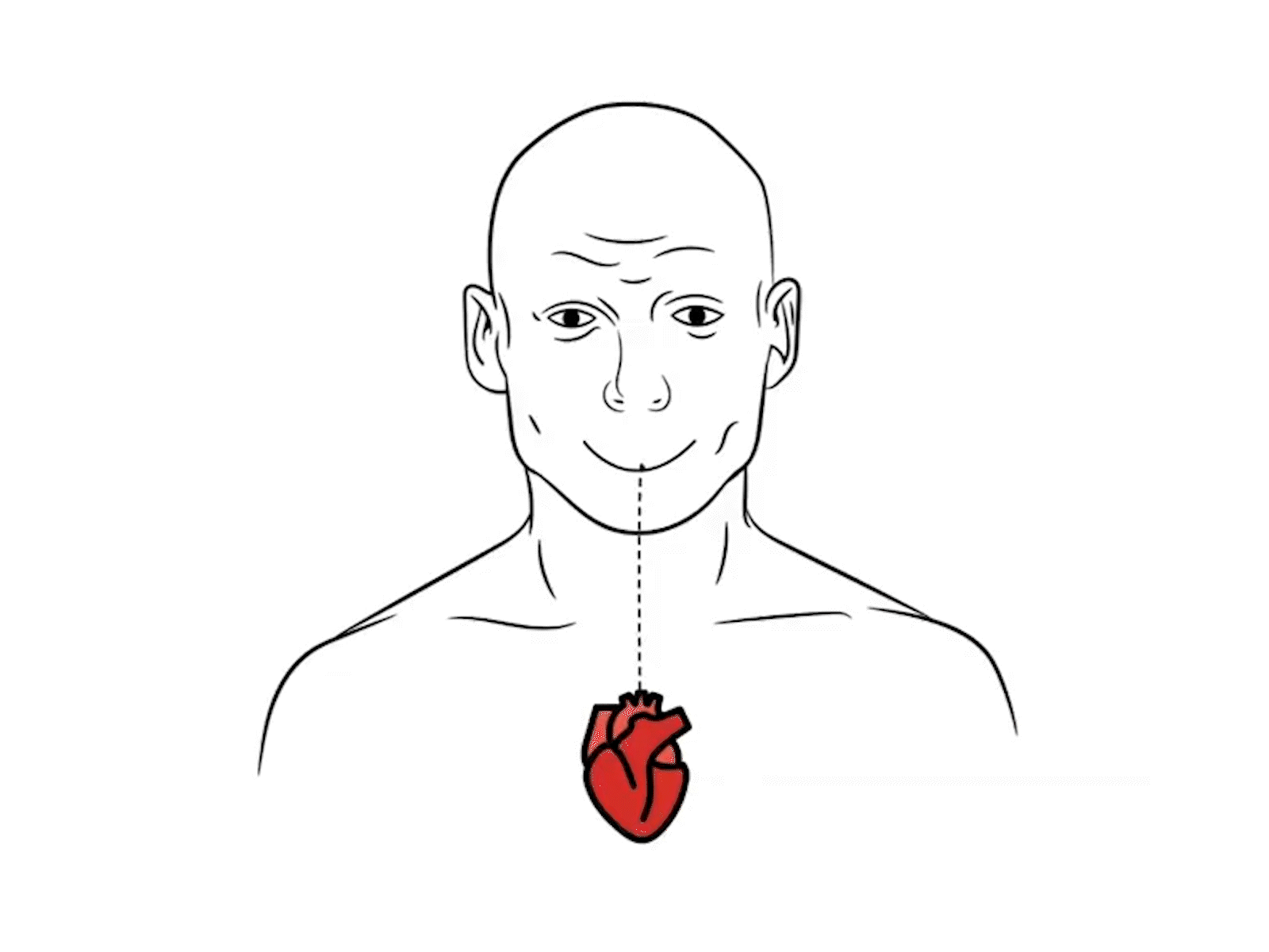 Heart vs Brain animation brain concept deepmotion heart heartvsbrain logic motion graphics pychology