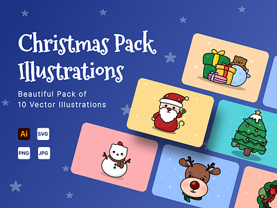 🎄Christmas Pack Vector Illustration