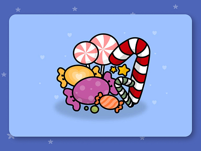 🍭Christmas Candy Vector Illustration