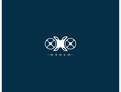 Drone branding DROXO brand identity branding drone drone logo drones future logo less is more logo logo design logodesign logos logotype minimalist logo minimalistic