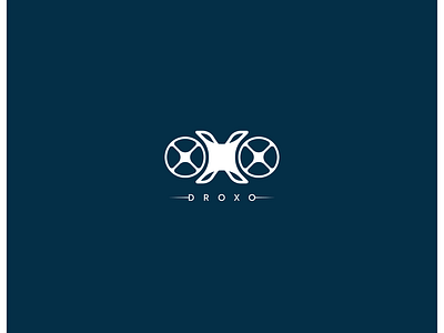 Drone branding DROXO brand identity branding drone drone logo drones future logo less is more logo logo design logodesign logos logotype minimalist logo minimalistic