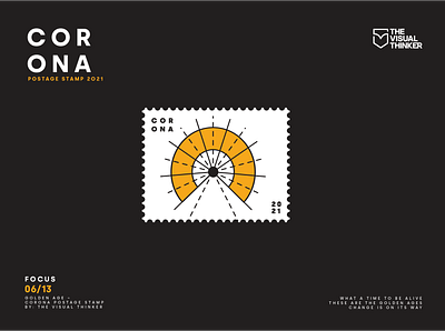Corona postage stamp Focus 06/13 abstract abstract art abstract design abstraction creative focus graphic illustraion illustration illustration art illustrations illustrator less is more lineart linework minimalist postage postage stamp poster art poster design