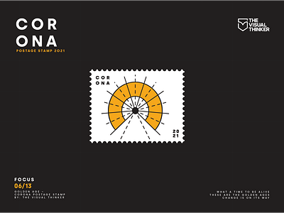 Corona postage stamp Focus 06/13