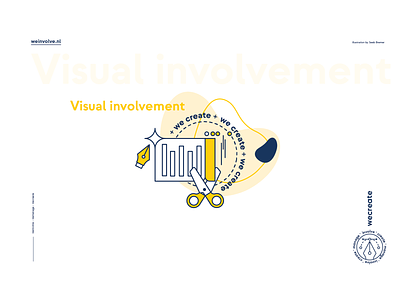 Visual involvement - weinvolve+ abstract abstract illustration branding creative data visualisation design flat art flat illustration graphic design illustration illustration art illustrations illustrator infographic less is more minimalistic minimalistic illustation visual