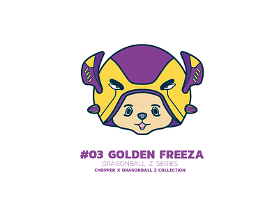 Chopper X DBZ Golden Freeza anime chopper dbz dragonball dragonballz freeza gold manga onepiece purple tonychopper