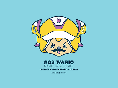 Chopper x Mario > Wario anime character chopper game games illustration manga mario nintendo onepiece wario yellow