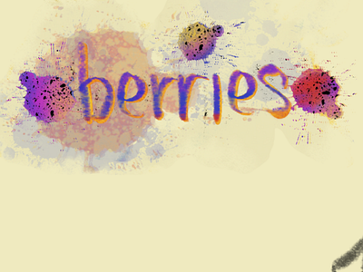 berries design digital art illustration logo texture artist