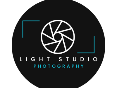 Light Studio Photography Logo Design design graphic design illustration logo typography